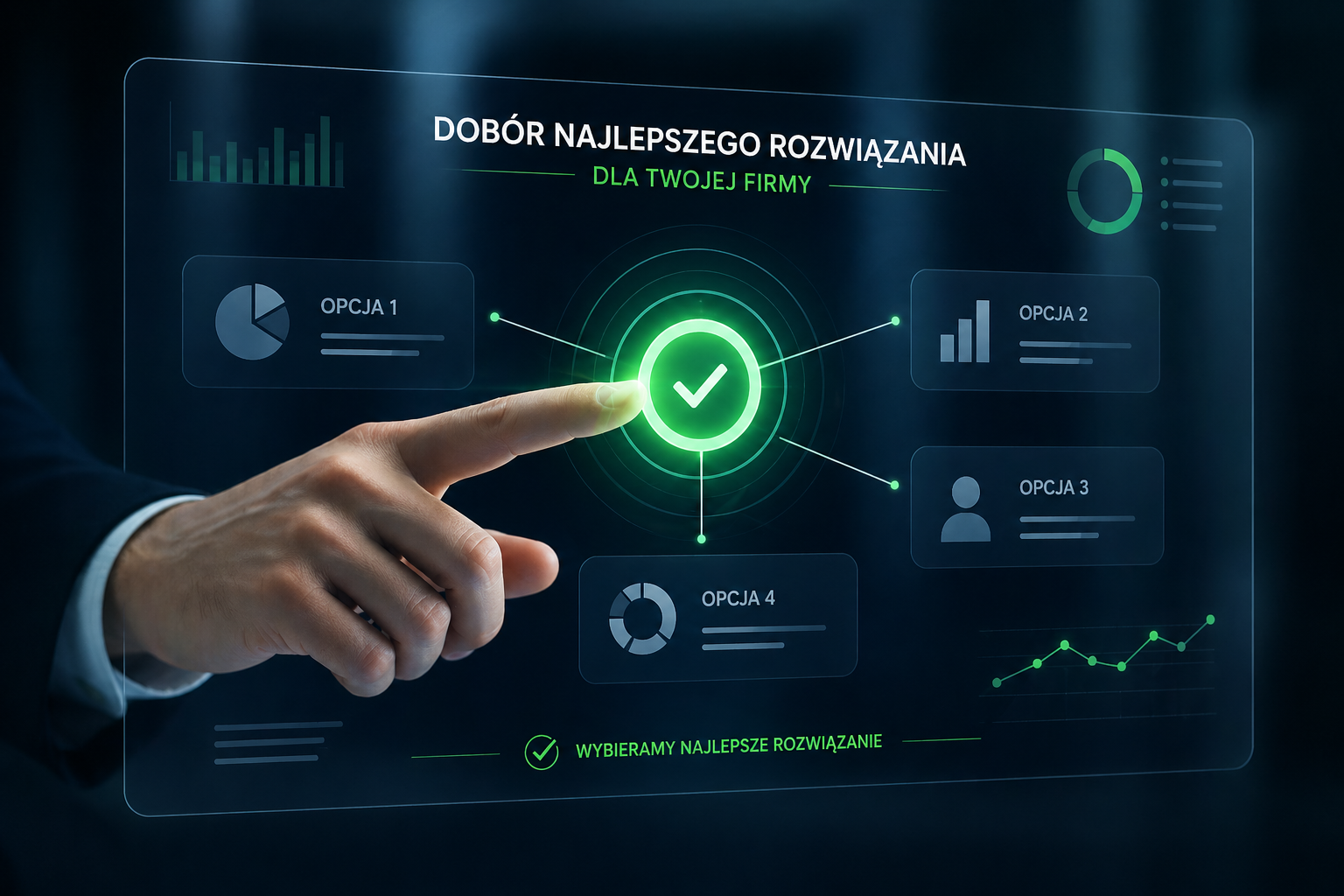 <strong>Dobór najlepszego rozwiązania dla Twojej firmy</strong>